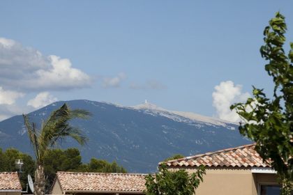 Résidence Club Les Demeures du Ventoux et la vue sur le Ventoux